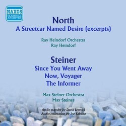 Film Music of Alex North and Max Steiner Soundtrack (Alex North, Max Steiner) - Cartula