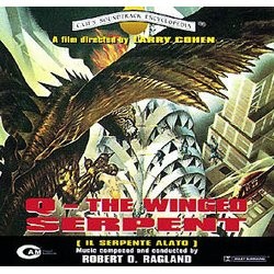 Q: The Winged Serpent Soundtrack (Robert O. Ragland) - Cartula