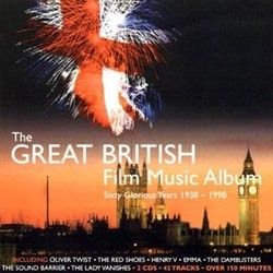 Great British Film Music: Sixty Glorious Years 1938-1998 Soundtrack (Various Artists) - Cartula