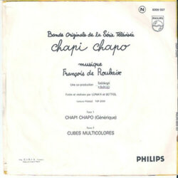 Chapi Chapo Soundtrack (Franois de Roubaix) - CD Trasero