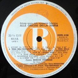 Alle Origini della Mafia Soundtrack (Nino Rota) - cd-cartula