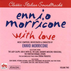 Ennio Morricone with Love volume two Soundtrack (Ennio Morricone) - Cartula