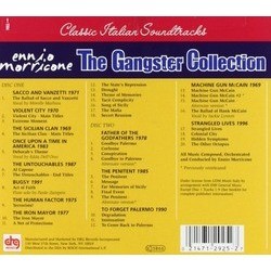 Ennio Morricone: The Gangster Collection Soundtrack (Ennio Morricone) - Cartula