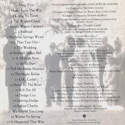 Wyatt Earp Soundtrack (James Newton Howard) - cd-cartula