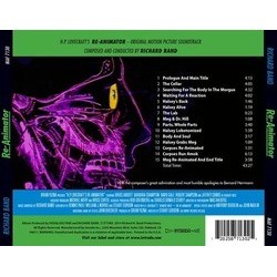 Re-Animator Soundtrack (Richard Band) - CD Trasero