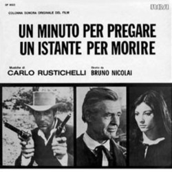 Un Minuto per Pregare, un Instante per Morire	 Soundtrack (Carlo Rustichelli) - Cartula