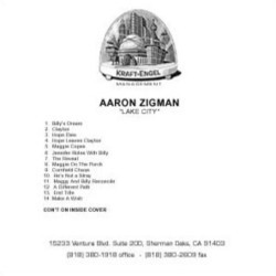 Lake City Soundtrack (Aaron Zigman) - Cartula