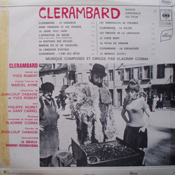 Clrambard Soundtrack (Vladimir Cosma) - CD Trasero