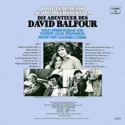 Die Abenteuer des David Balfour Soundtrack (Vladimir Cosma) - CD Trasero