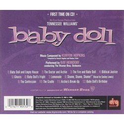 Baby Doll Soundtrack (Kenyon Hopkins) - CD Trasero