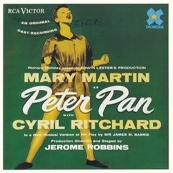 Peter Pan Soundtrack (Mark Charlap, Betty Comden, Adolph Green, Carolyn Leigh, Trude Rittman , Jule Styne) - Cartula