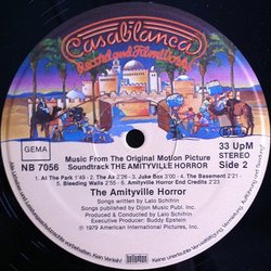 The Amityville Horror Soundtrack (Lalo Schifrin) - cd-cartula