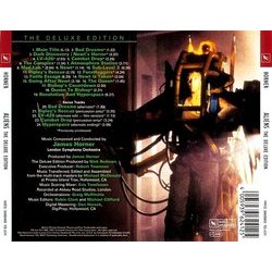 Aliens Soundtrack (James Horner) - CD Trasero
