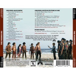 The Warriors Soundtrack (Various Artists, Barry De Vorzon) - CD Trasero