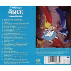 Alice in Wonderland Soundtrack (Oliver Wallace) - CD Trasero
