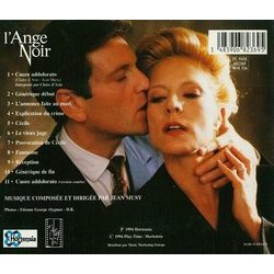 L'Ange Noir Soundtrack (Jean Musy) - CD Trasero
