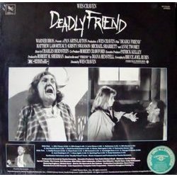 Deadly Friend Soundtrack (Charles Bernstein) - CD Trasero