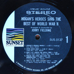Hogan's Heroes Soundtrack (Various Artists, Jerry Fielding) - cd-cartula