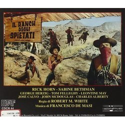 Il Ranch degli Spietati / Una Bara per lo Sceriffo Soundtrack (Francesco De Masi) - CD Trasero