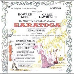Saratoga Soundtrack (Harold Arlen, Johnny Mercer) - Cartula