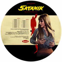 Satanik Soundtrack (Romano Mussolini, Roberto Pregadio) - CD Trasero