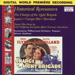 Historical Romances Soundtrack (Erich Wolfgang Korngold, Alfred Newman, Max Steiner) - Cartula