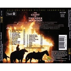 The Giant of Thunder Mountain Soundtrack (Lee Holdridge) - CD Trasero