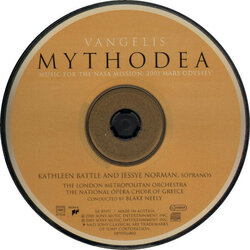 Mythodea Soundtrack ( Vangelis) - cd-cartula