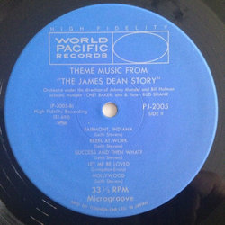 Theme music from The James Dean Story Soundtrack (Various Artists, Chet Baker, Leith Stevens) - cd-cartula