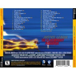 Justice League: The Flashpoint Paradox Soundtrack (Frederik Wiedmann) - CD Trasero