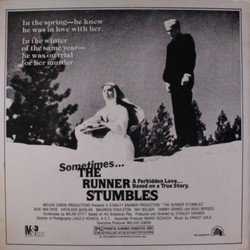 The Runner Stumbles Soundtrack (Ernest Gold) - Cartula