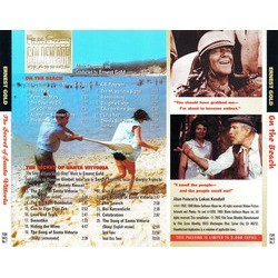 On the Beach/The Secret of Santa Vittoria Soundtrack (Ernest Gold) - CD Trasero