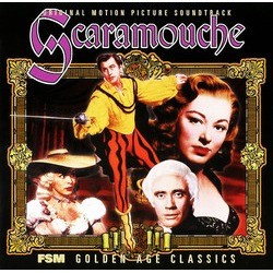 Scaramouche Soundtrack (Victor Young) - Cartula