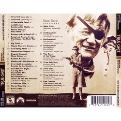 True Grit Soundtrack (Elmer Bernstein) - CD Trasero