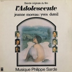 L'Adolescente Soundtrack (Yves Duteil, Jeanne Moreau, Philippe Sarde) - Cartula