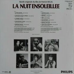 La Nuit ensoleille Soundtrack (Philippe Sarde) - CD Trasero