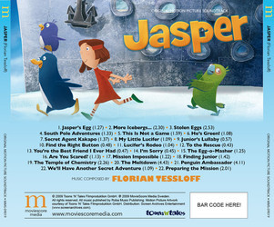 Jasper Soundtrack (Florian Tessloff) - CD Trasero