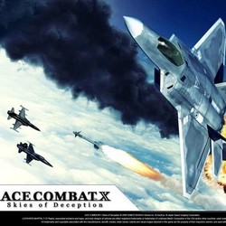 Ace Combat X: Skies of Deception Soundtrack (Hitoshi Akiyama, Maiko Iuchi, Seiji Koike, Akira Yamasaki) - Cartula
