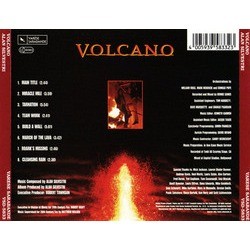 Volcano Soundtrack (Alan Silvestri) - CD Trasero