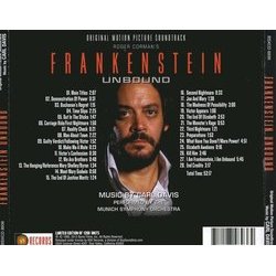 Frankenstein Unbound Soundtrack (Carl Davis) - CD Trasero