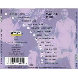 Gaby: A True Story Soundtrack (Maurice Jarre) - CD Trasero
