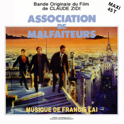 Association de Malfaiteurs Soundtrack (Francis Lai) - Cartula