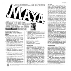 Maya Soundtrack (Riz Ortolani) - CD Trasero