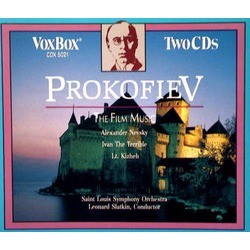 Prokofiev : The Film Music Soundtrack (Sergei Prokofiev) - Cartula