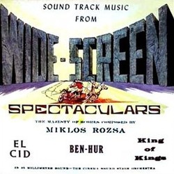 Sound Track Music From Wide-Screen Spectaculars Soundtrack (Mikls Rzsa) - Cartula