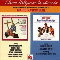 Francis of Assisi / Doctor Faustus Soundtrack (Mario Nascimbene) - Cartula
