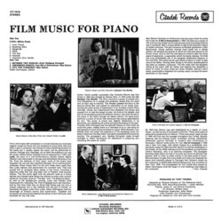 Film Music for Piano Soundtrack (Erich Wolfgang Korngold, Mikls Rzsa, Max Steiner) - CD Trasero