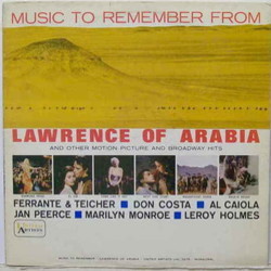 Music to Remember from Lawrence of Arabia Soundtrack (Georges Auric, Elmer Bernstein, Maurice Jarre, Richard Rodgers, Mikls Rzsa, Kurt Weill, Clemens Winterhalter) - Cartula