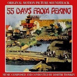 55 Days at Peking Volume 2 Soundtrack (Dimitri Tiomkin) - Cartula