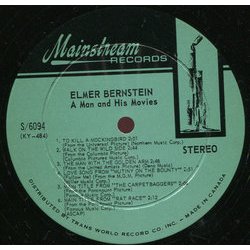 Elmer Bernstein: A Man and His Movies Soundtrack (Elmer Bernstein, Bronislau Kaper) - cd-cartula